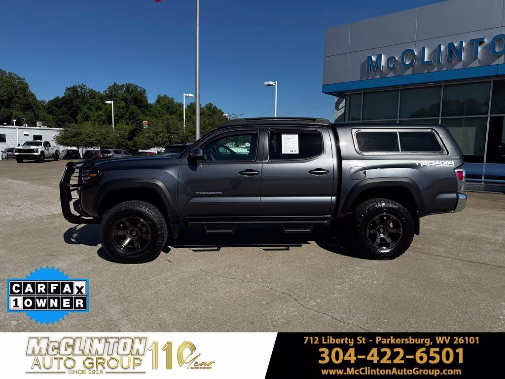 2023 Magnetic Gray Metallic Toyota Tacoma TRD Off-Road 4X4 Truck