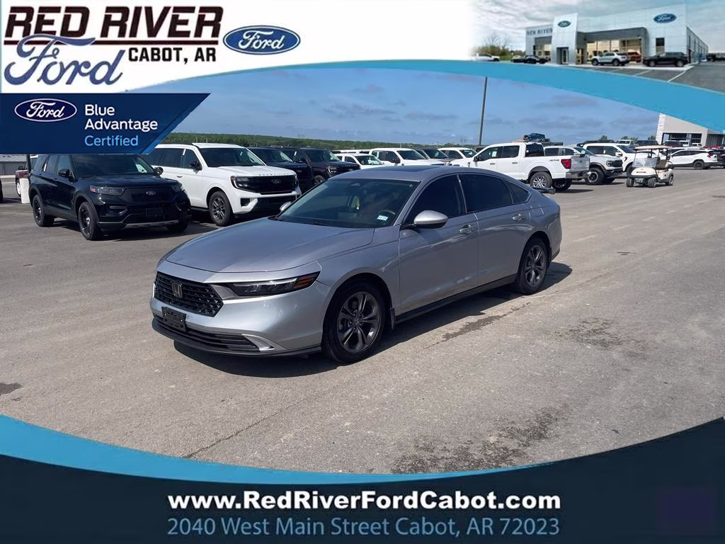 2023 Lunar Silver Metallic Honda Accord EX FWD Sedan