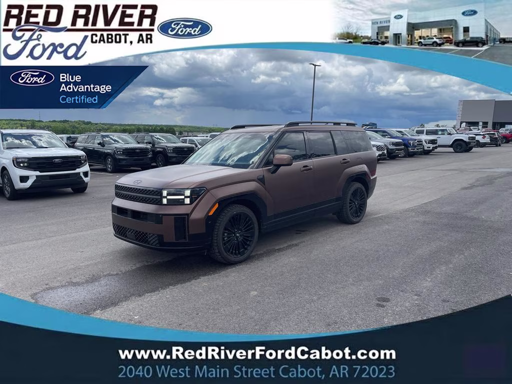 2024 Earthy Brass Matte Hyundai Santa Fe Hybrid Calligraphy AWD SUV