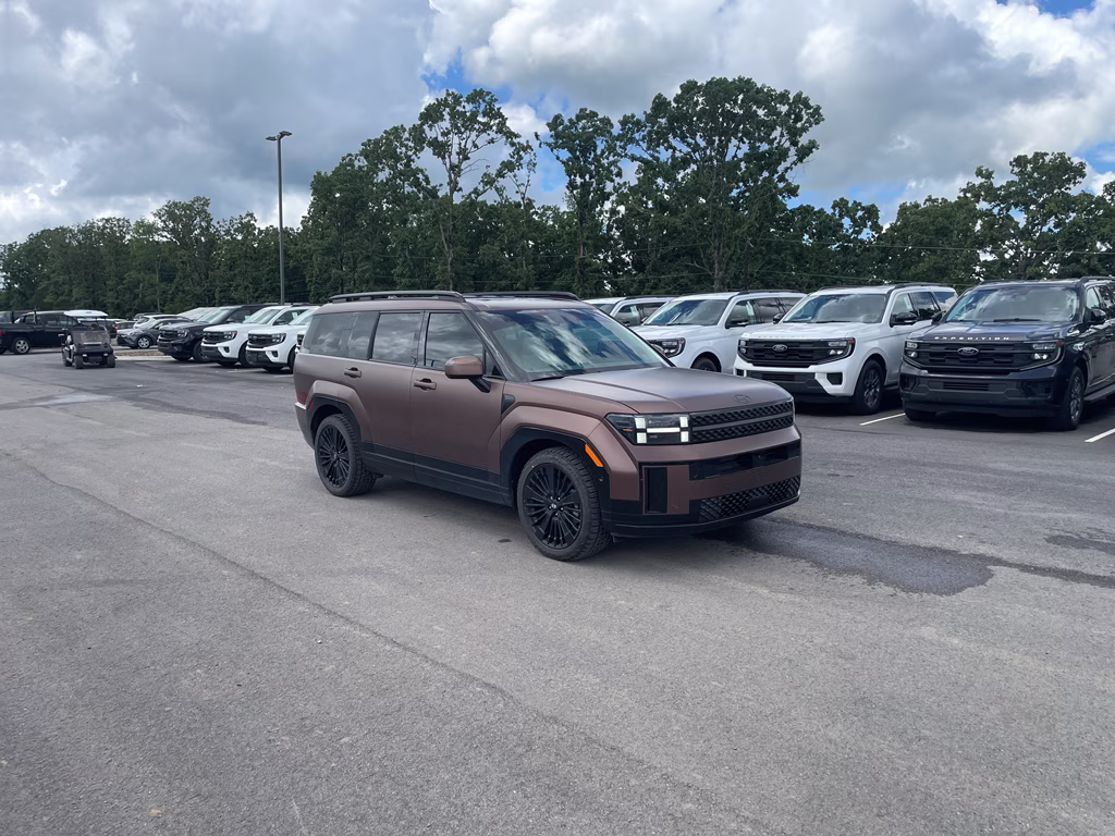 2024 Earthy Brass Matte Hyundai Santa Fe Hybrid Calligraphy AWD SUV