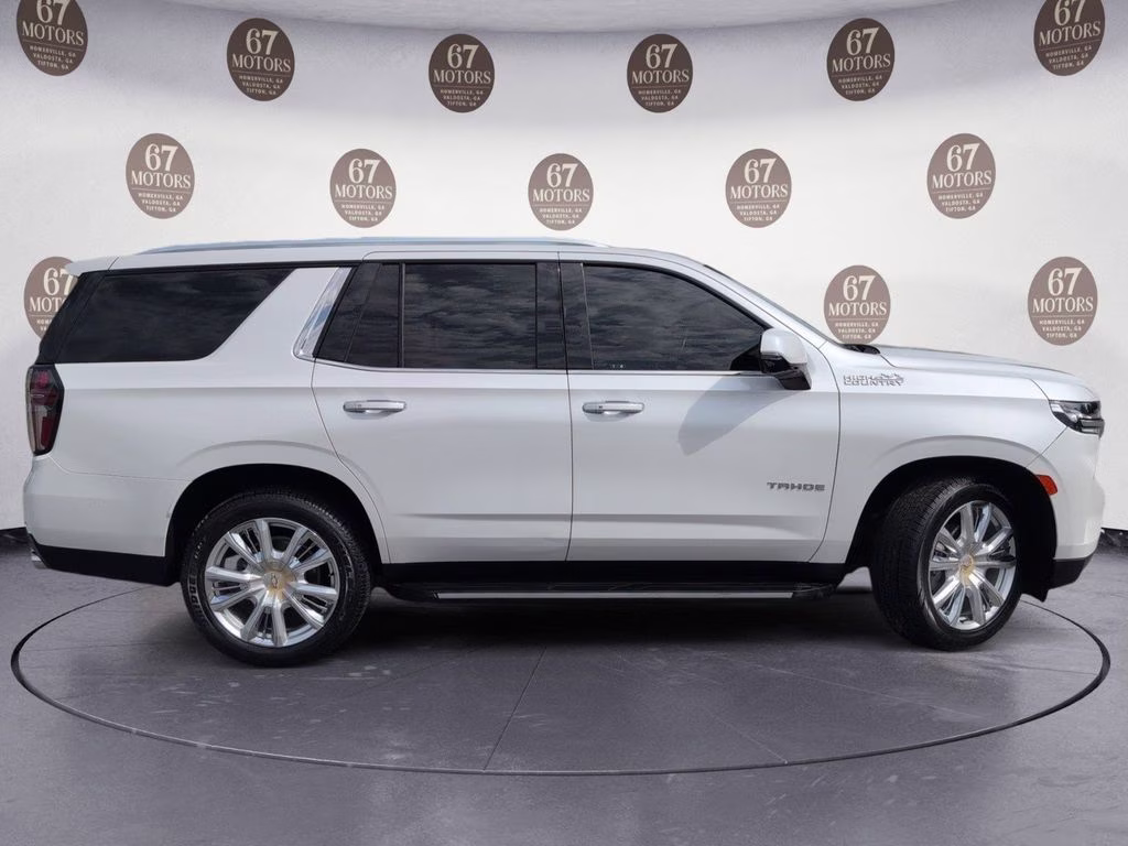 2021 Iridescent Pearl Tricoat Chevrolet Tahoe High Country RWD SUV