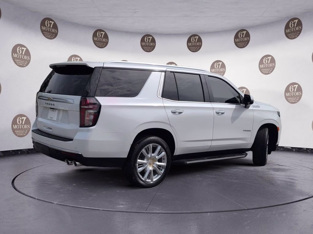 2021 Iridescent Pearl Tricoat Chevrolet Tahoe High Country RWD SUV