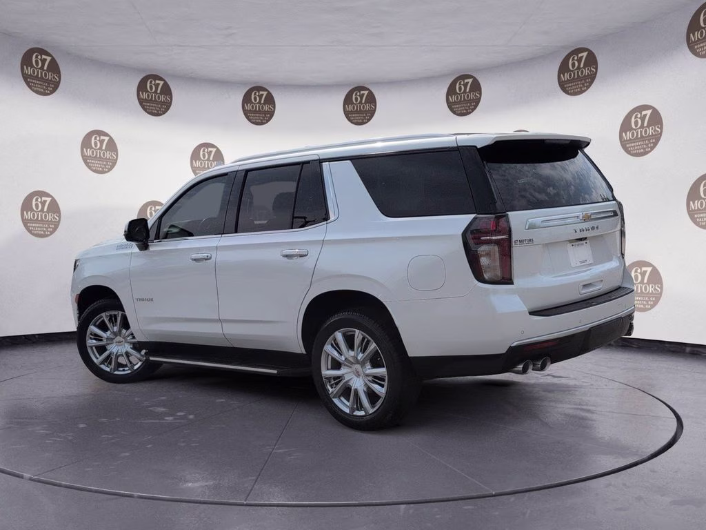 2021 Iridescent Pearl Tricoat Chevrolet Tahoe High Country RWD SUV