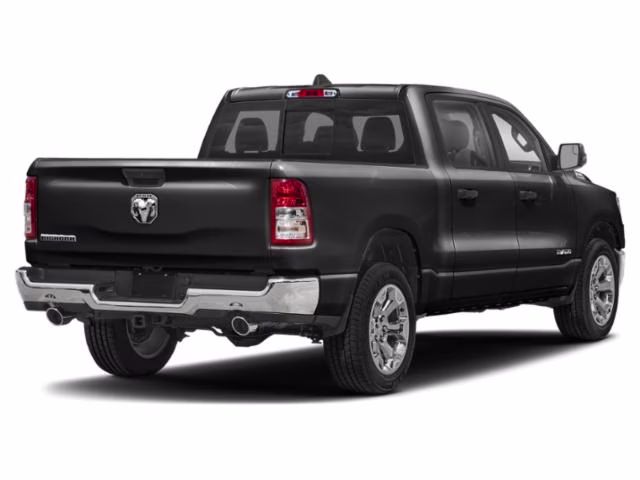 2023 Diamond Black Crystal Pearlcoat Ram 1500 Big Horn/Lone Star 4X4 Truck