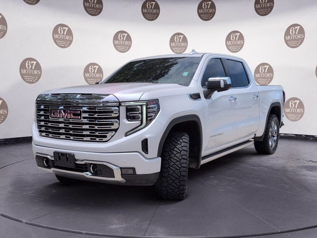 2023 White Frost Tricoat GMC Sierra 1500 Denali 4X4 Truck