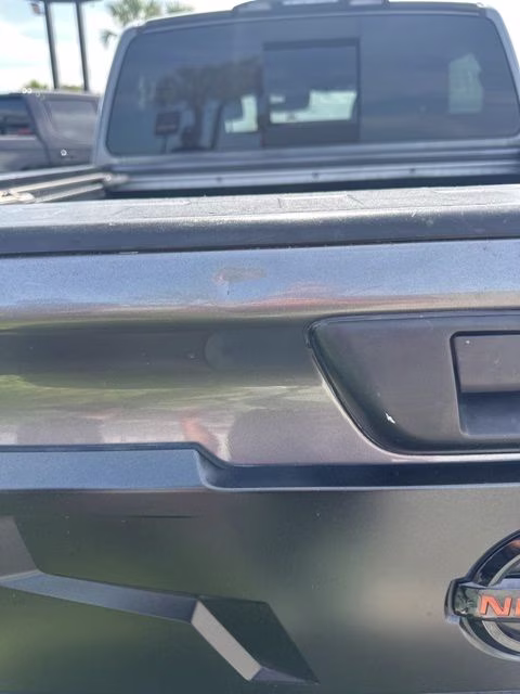 2021 Gun Metallic Nissan Titan PRO-4X 4X4 Truck
