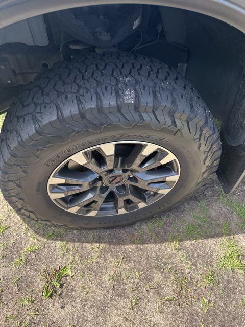2021 Gun Metallic Nissan Titan PRO-4X 4X4 Truck