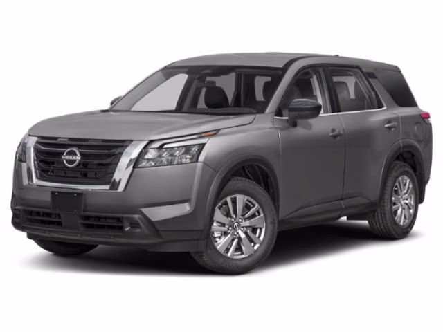 2025 Gun Metallic Nissan Pathfinder S FWD SUV