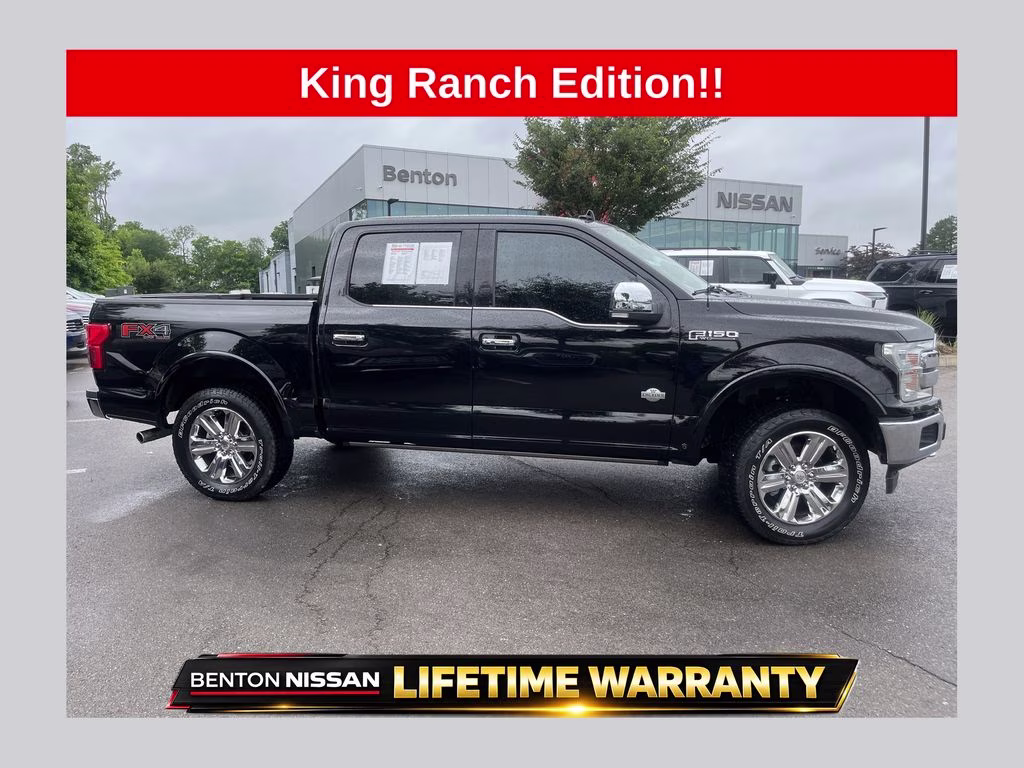 2018 Shadow Black Ford F-150 King Ranch 4X4 Truck