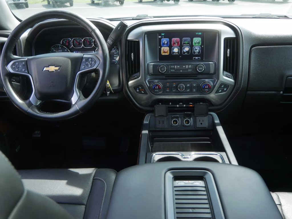 2018 Graphite Metallic Chevrolet Silverado 1500 LTZ w/ 1LZ & Max Trailer Pckg 4X4 Truck