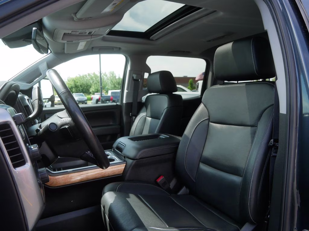 2018 Graphite Metallic Chevrolet Silverado 1500 LTZ 4X4 Truck