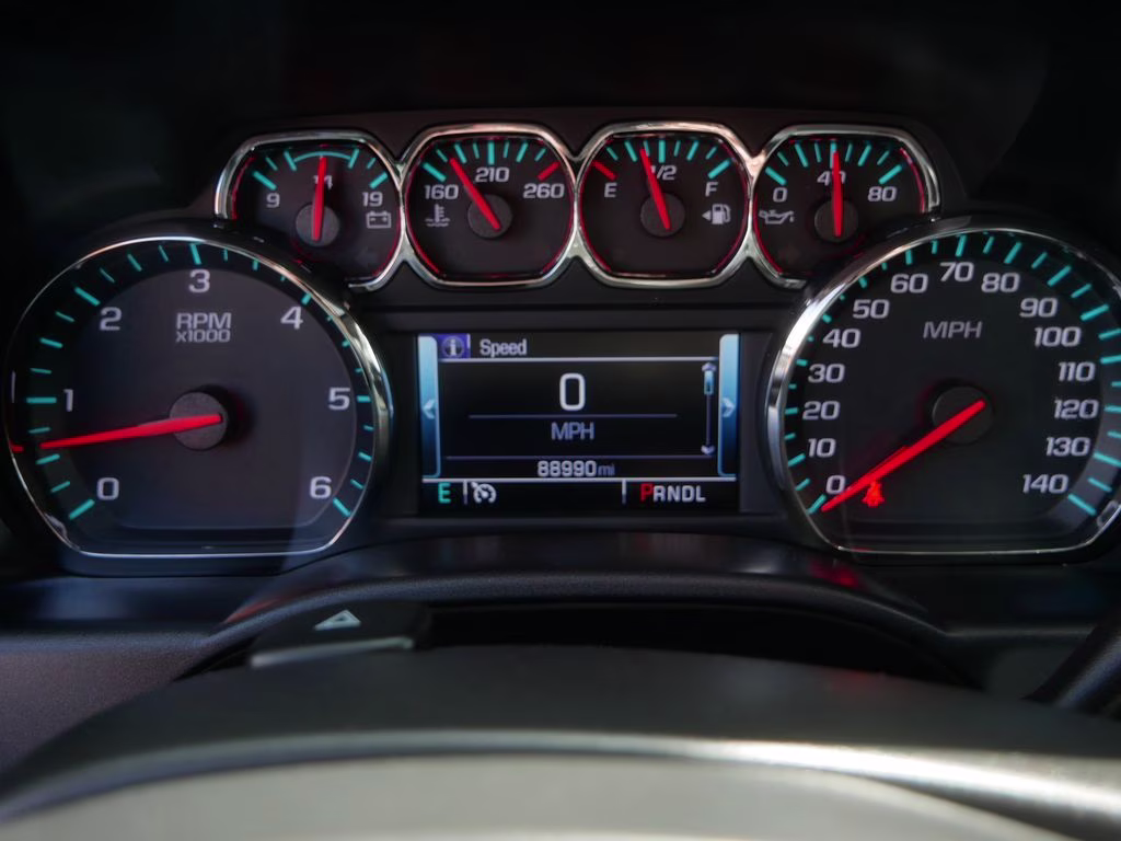 2018 Graphite Metallic Chevrolet Silverado 1500 LTZ 4X4 Truck