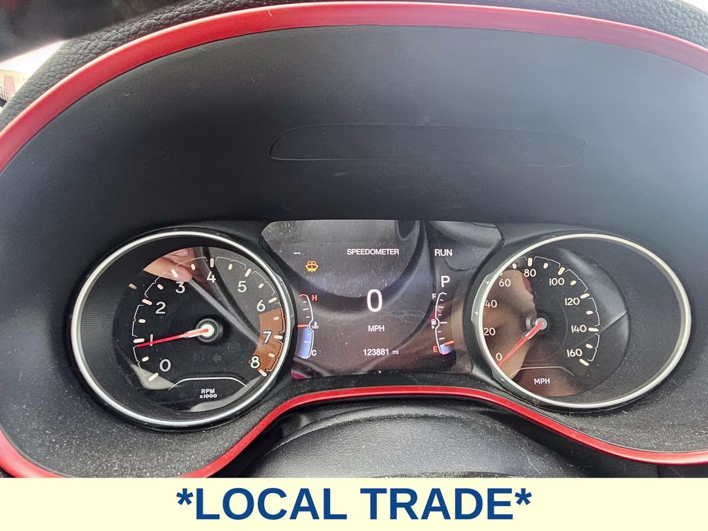 2019 White Clearcoat Jeep Compass Trailhawk 4X4 SUV