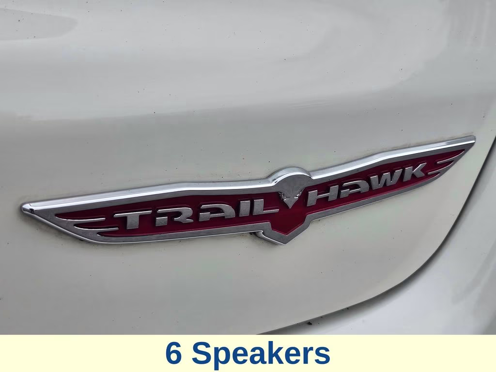 2019 White Clearcoat Jeep Compass Trailhawk 4X4 SUV