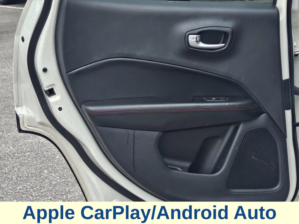 2019 White Clearcoat Jeep Compass Trailhawk 4X4 SUV