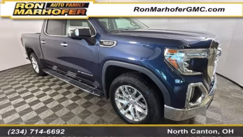 2020 Pacific Blue Metallic GMC Sierra 1500 SLT 4X4 Truck