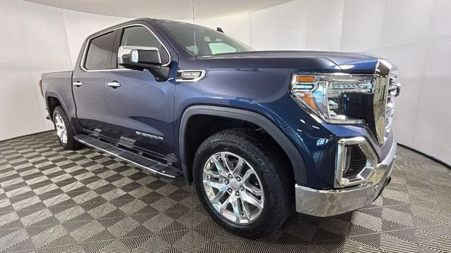 2020 Pacific Blue Metallic GMC Sierra 1500 SLT 4X4 Truck