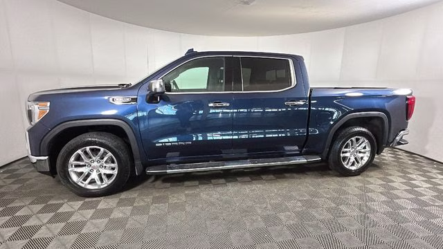 2020 Pacific Blue Metallic GMC Sierra 1500 SLT 4X4 Truck