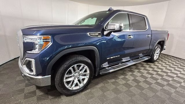 2020 Pacific Blue Metallic GMC Sierra 1500 SLT 4X4 Truck