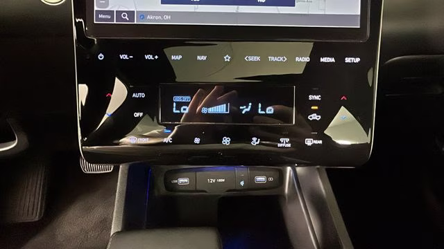 2022 Blue / Stone Hyundai Santa Cruz Limited AWD Truck