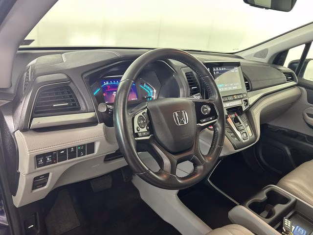 2018 Obsidian Blue Pearl Honda Odyssey EX-L FWD Van
