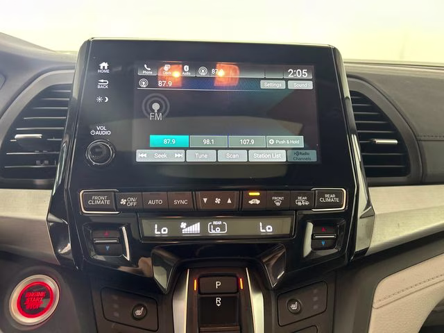 2018 Obsidian Blue Pearl Honda Odyssey EX-L FWD Van