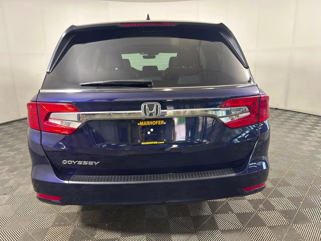 2018 Obsidian Blue Pearl Honda Odyssey EX-L FWD Van