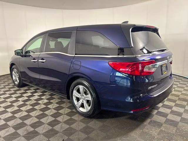 2018 Obsidian Blue Pearl Honda Odyssey EX-L FWD Van