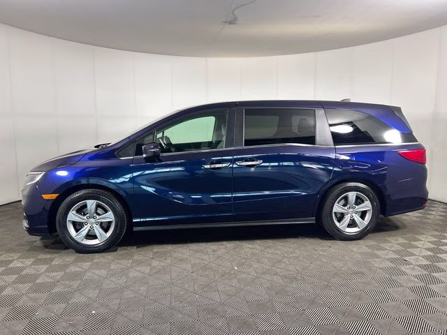 2018 Obsidian Blue Pearl Honda Odyssey EX-L FWD Van