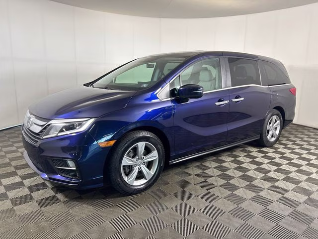 2018 Obsidian Blue Pearl Honda Odyssey EX-L FWD Van