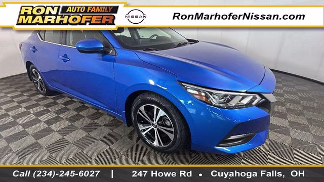 2023 Electric Blue Metallic Nissan Sentra SV FWD Sedan