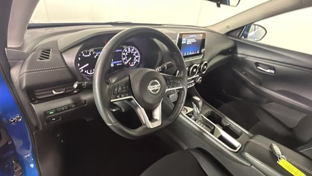 2023 Electric Blue Metallic Nissan Sentra SV FWD Sedan