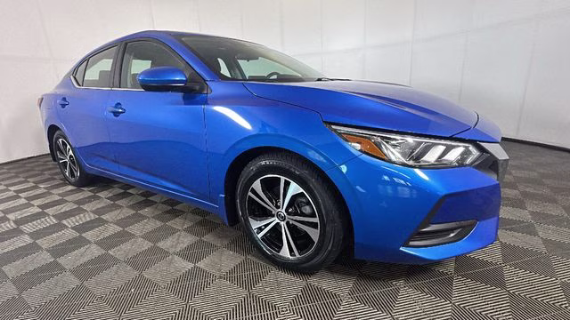 2023 Electric Blue Metallic Nissan Sentra SV FWD Sedan
