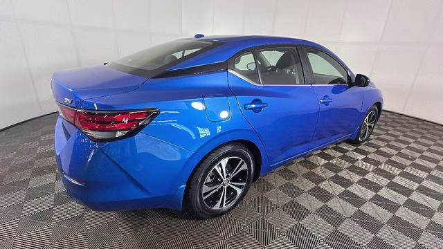 2023 Electric Blue Metallic Nissan Sentra SV FWD Sedan