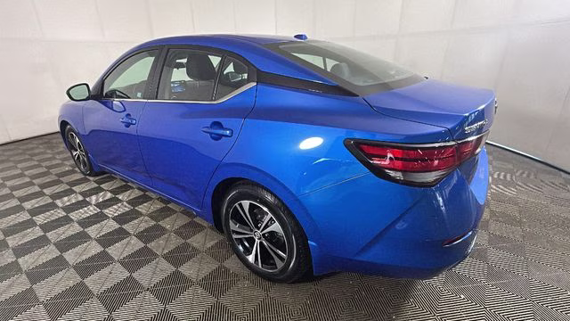 2023 Electric Blue Metallic Nissan Sentra SV FWD Sedan