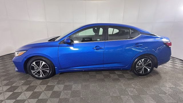 2023 Electric Blue Metallic Nissan Sentra SV FWD Sedan