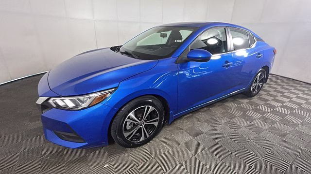 2023 Electric Blue Metallic Nissan Sentra SV FWD Sedan
