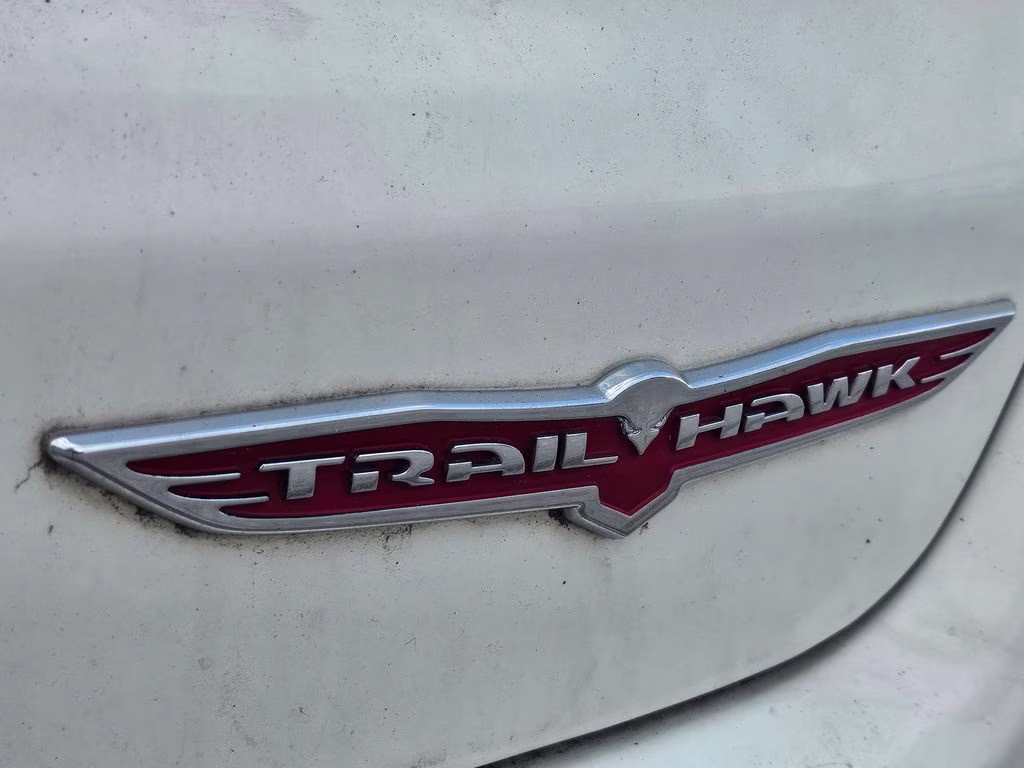 2019 White Clearcoat Jeep Compass Trailhawk 4X4 SUV