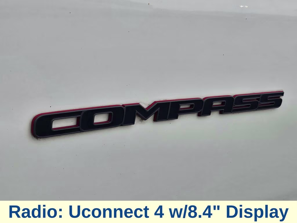 2019 White Clearcoat Jeep Compass Trailhawk 4X4 SUV