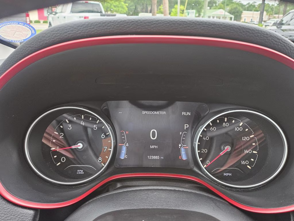 2019 White Clearcoat Jeep Compass Trailhawk 4X4 SUV