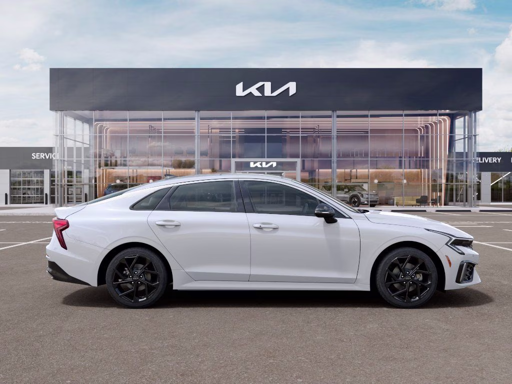 2026 Snow White Pearl Kia K5 GT-Line FWD Sedan
