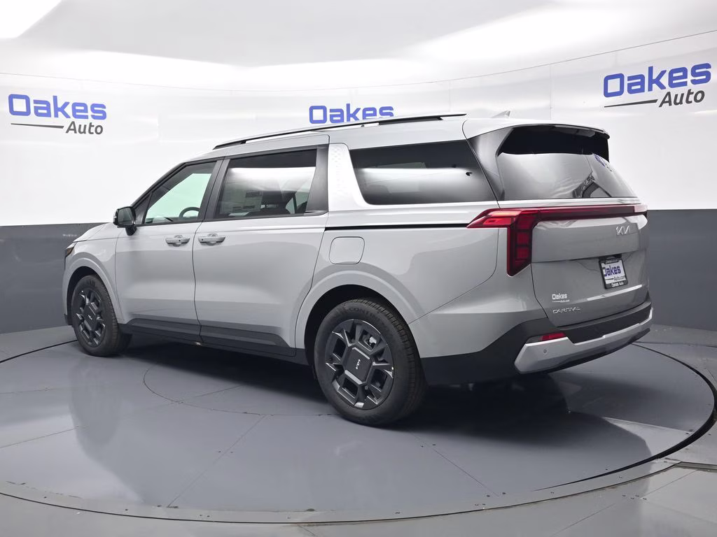 2026 Ceramic Silver Kia Carnival Hybrid EX FWD Van