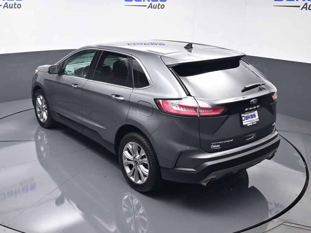 2024 Gray Metallic Ford Edge Titanium AWD SUV