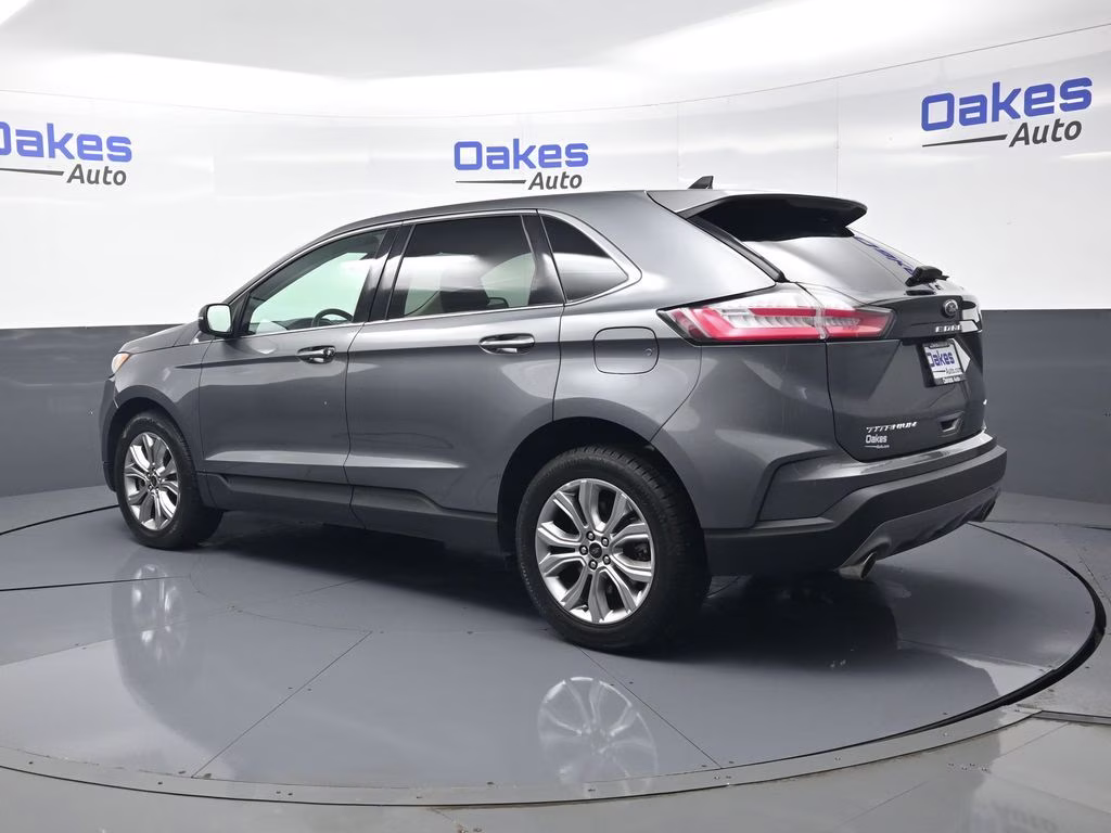 2024 Gray Metallic Ford Edge Titanium AWD SUV