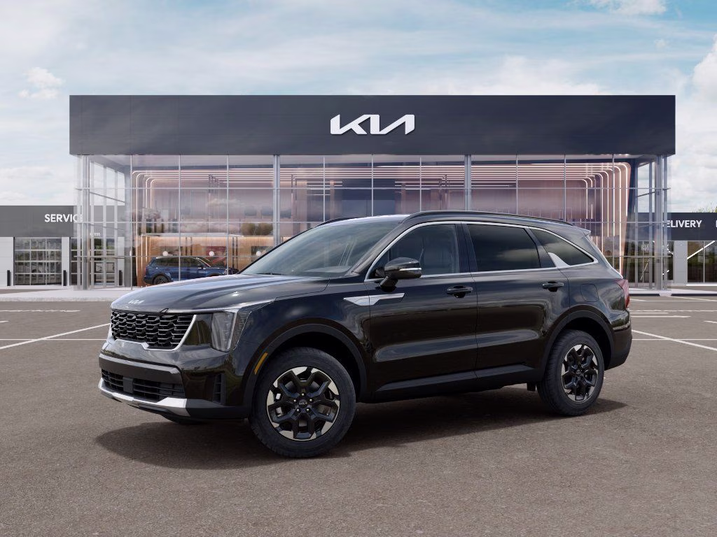 2026 Ebony Black Kia Sorento S AWD SUV
