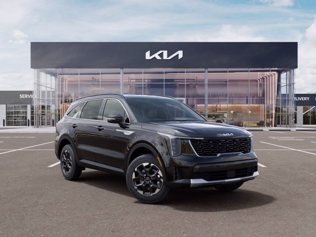 2026 Ebony Black Kia Sorento S AWD SUV