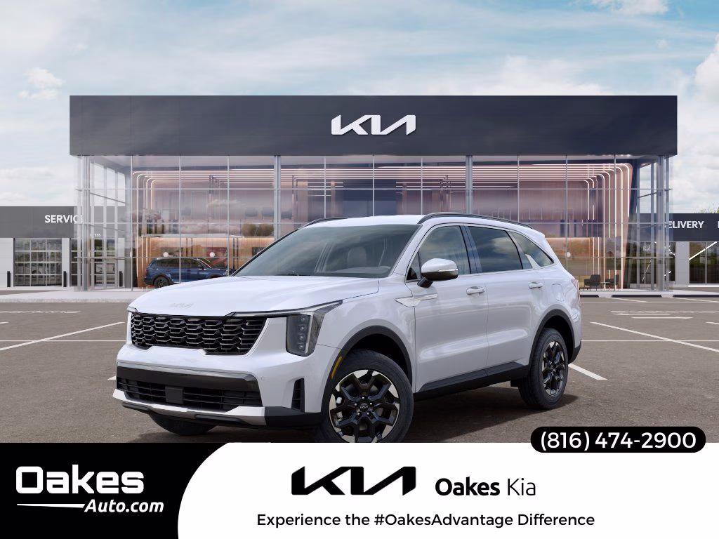 2026 Glacial White Pearl Kia Sorento S AWD SUV