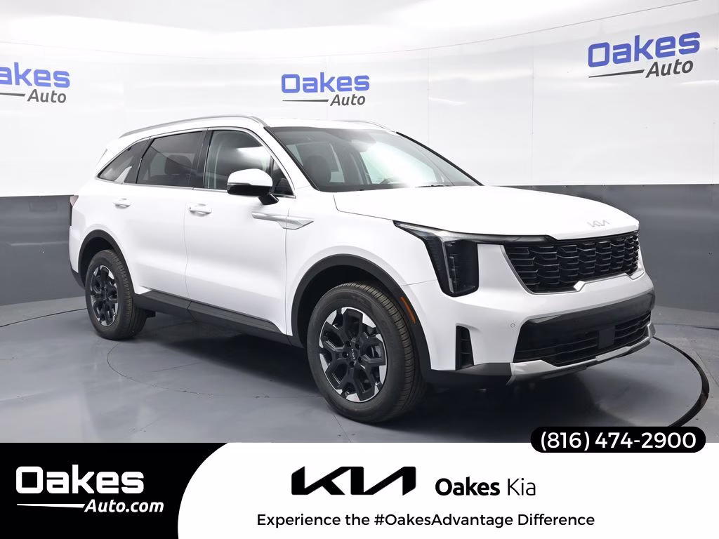 2026 Glacial White Pearl Kia Sorento S AWD SUV