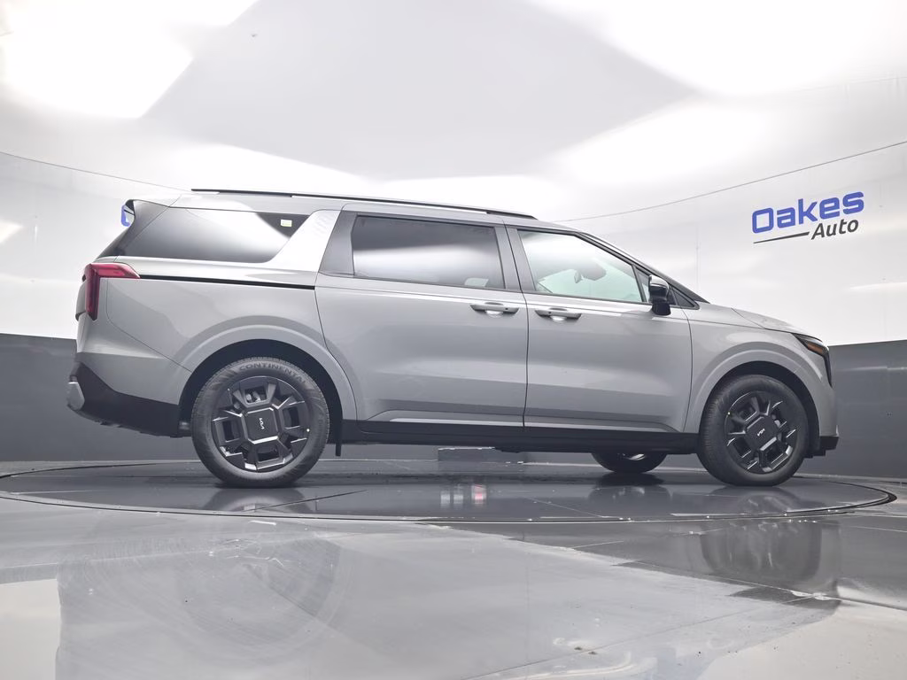 2026 Ceramic Silver Kia Carnival Hybrid EX FWD Van