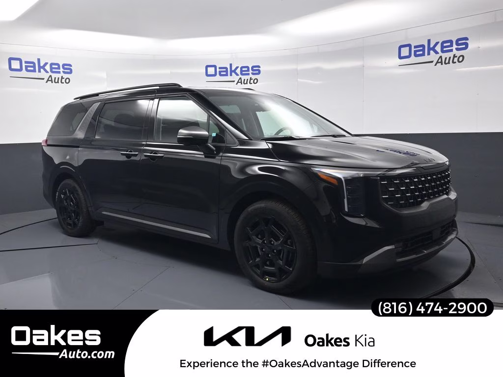 2026 Aurora Black Pearl Kia Carnival Hybrid SX Prestige FWD Van